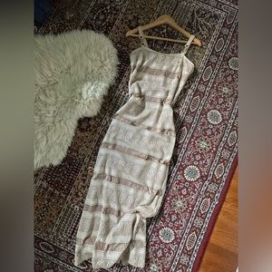 Vintage crochet dress